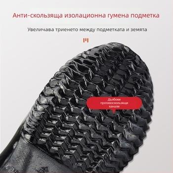 Изолирани обувки за електротехници, гумени водоустойчиви средно високи обувки, марка Jinbu'an, професионално обслужване