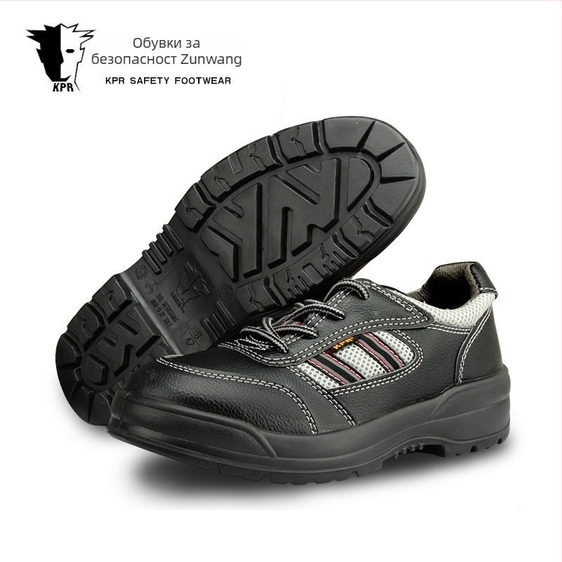 Изолирани обувки за безопасност със стоманен нос, PU-инжекционна горна част, антихлъзгаща подметка, електрическа изолация 6 kV