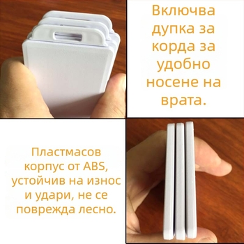 RFID UHF таг за управление на персонала — ABS материал, FK-R1, -40 до 80°C, FONXAN