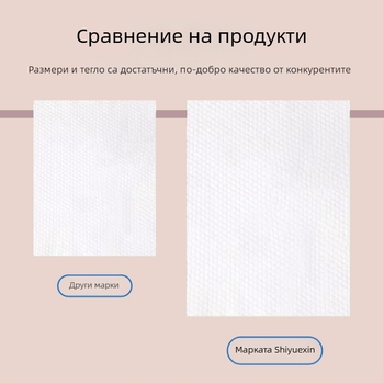 Еднократна кърпа за баня от микрофибър за салони и хотели, Ten joyful, самостоятелно опакована, бърза абсорбция 0–5 сек, основа от нетъкан текстил, персонализирана