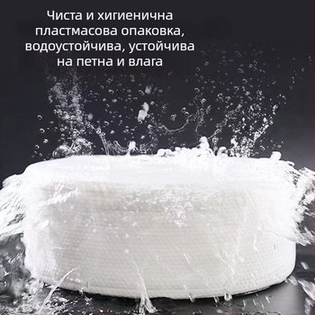 Еднократни лицеви кърпи в голям рулон, 600 g; за козметични салони и фризьорски студиа; ултра-дебела перлена текстура; растително влакно; персонализация налична; семейна опаковка