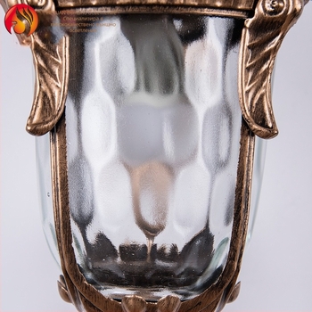 Външно стенно осветление за дворове и градини, модел 8806, 220V, 16 LED, IP68, алуминиев корпус литой