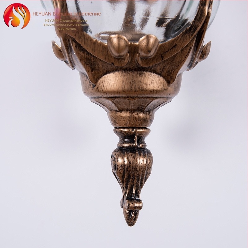 Външно стенно осветление за дворове и градини, модел 8806, 220V, 16 LED, IP68, алуминиев корпус литой