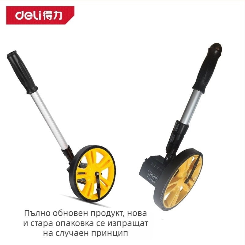 DL330060 Ръчен далекомер с ролков механизъм, обхват 0–9999.9 мм, точност 0.0001 мм