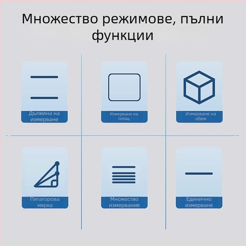 Dongcheng Портативен лазерен измерител на разстояние до 40 м – лазерен далекомер