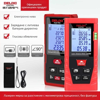 Delixi Electric лазерен измервател на разстояние, инфрачервена висока прецизност, серия DLD, индустриално приложение