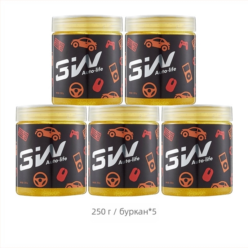 3W мултифункционален почистващ гел за автомобилен интериор и клавиатура, мек гел