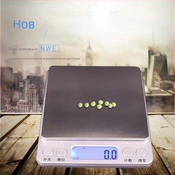 Дигитална везна за бижута, прецизност 0,01 g, електронна везна 0,01 g–3 kg, кухненска везна