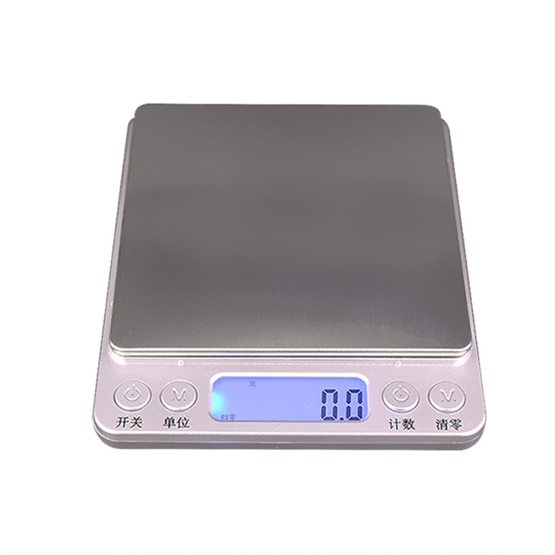 Дигитална везна за бижута, прецизност 0,01 g, електронна везна 0,01 g–3 kg, кухненска везна