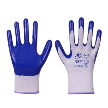 Нитрилни ръкавици за строителство – водоустойчиви, антихлъзгави, износоустойчиви, дишащи, устойчиви на високи температури