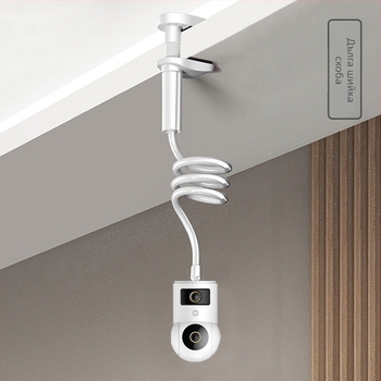 Стенно държач за видеонаблюдение със 360° въртене, за база двойна камера; материал: хардуер; повърхност: инжекционно формована; произход: Jieyang, Гуандун