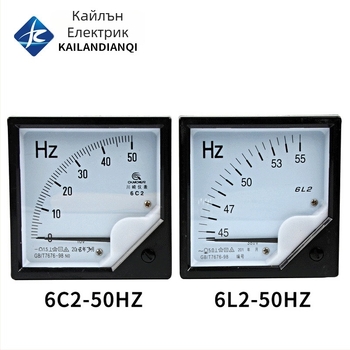 Честотомер, модел 6L2, марка CHKL (0-50 Hz, DC 10V вход, 4-20 mA изход)