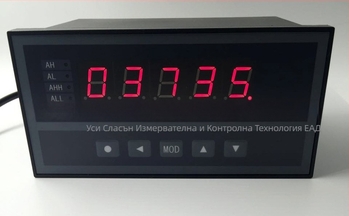 XSM модел цифров дисплей за измерване на скорост и честота, панелно монтиран инструмент за контрол на поток, точност 0,5