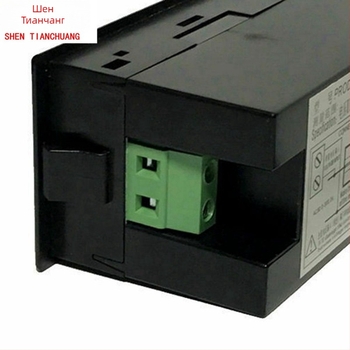 D69-2058 Мултифункционален шестдисплейен измервател за напрежение, ток, честота, енергия, мощност и коефициент на мощността – диапазон 50–440V