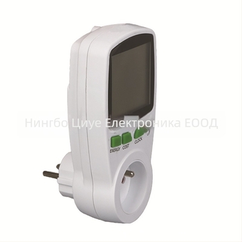 Розетка за измерване на мощност със монитор за фактуриране, интелигентен режим с единична тарифа, висока мощност (Произход: Нингбо; Внос: Не; Бранд: Друг; Частна марка: Да)