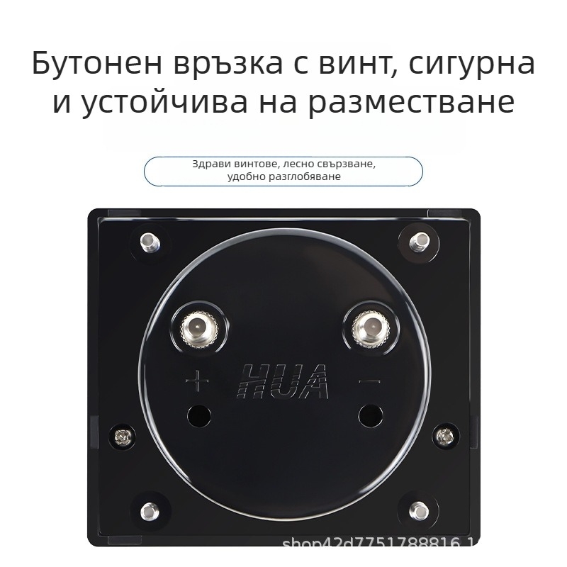 DH-670 Стрелков AC амперметър и волтметър с глава на волтметъра, 10A и 20A