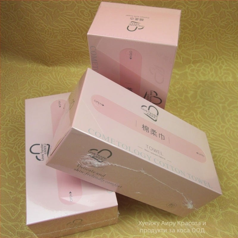 Love soft кърпа за лице от нетъкан текстил за почистване, 80 броя