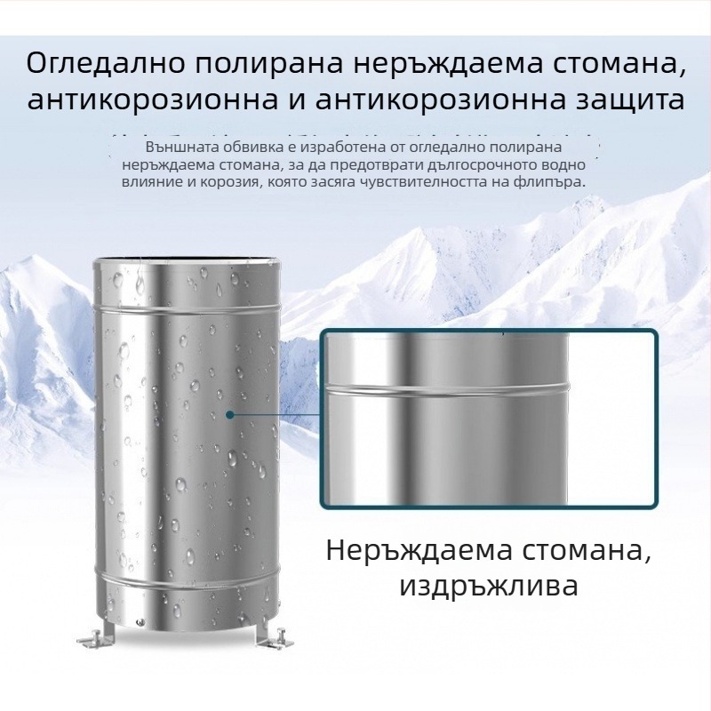 Валежен измервател с накланяща кофа за мониторинг на валежите (Произход: Chongqing; Марка: Anaen; Модел: an001; Внос: Не; Обработка по поръчка: Не)