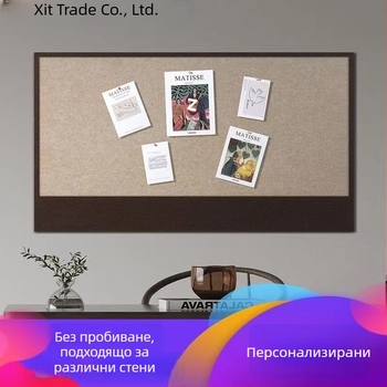 Филцова дъска за снимки – дневна стая, японски стил, полирана повърхност, стена за снимки