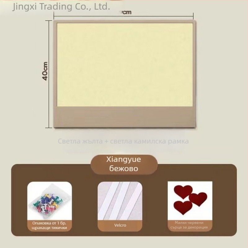 Филцова дъска за снимки – дневна стая, японски стил, полирана повърхност, стена за снимки