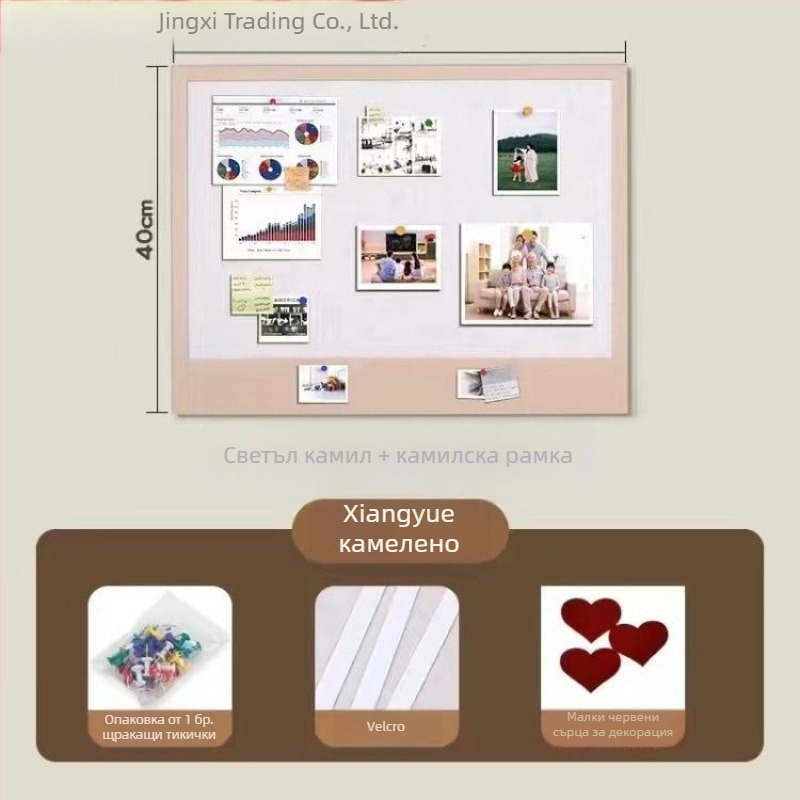 Филцова дъска за снимки – дневна стая, японски стил, полирана повърхност, стена за снимки