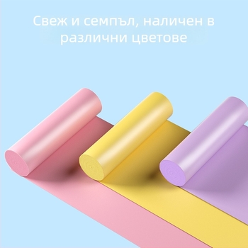 Торби за отпадъци, удебелени HDPE, плосък отвор, 100 бр., общо предназначение