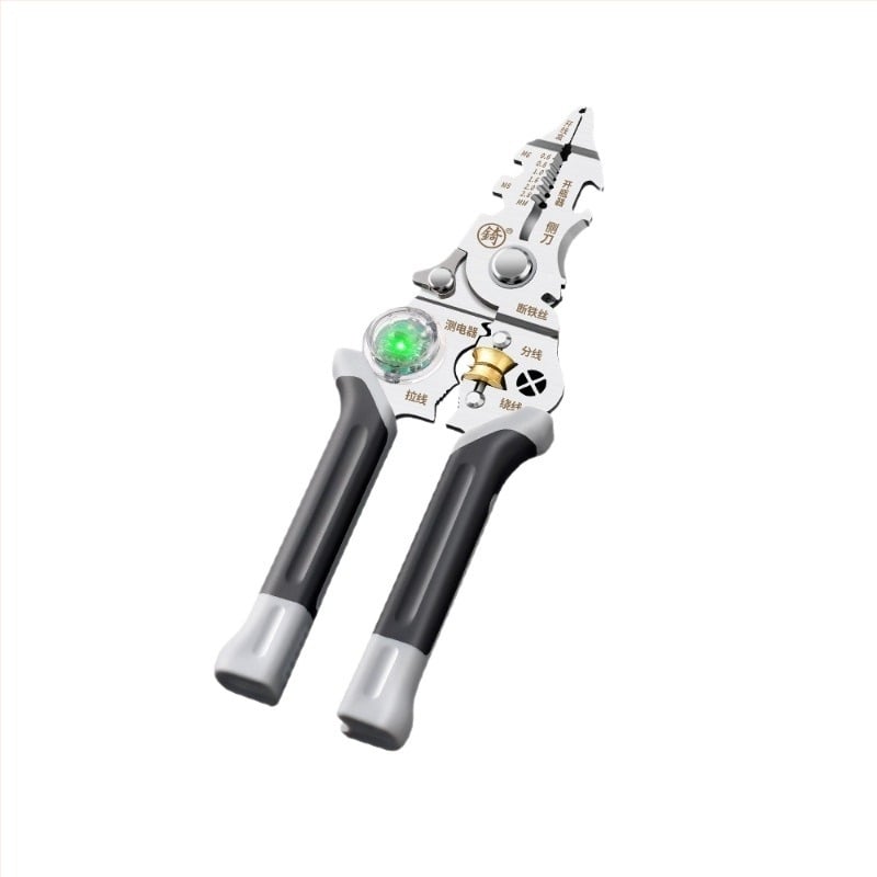 Електротехник 28-в-1 мултифункционални клещи за обелване на жици, рязане, кримпване, навиване и захващане