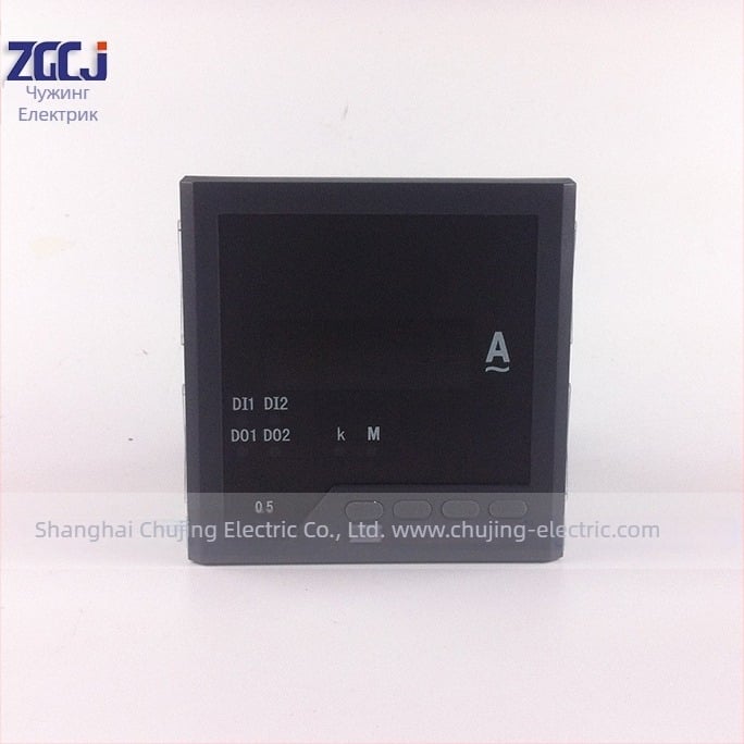Еднофазен дигитален амперметър с цифров дисплей, обхват 5A AC0-5A, съвместим с токов трансформатор, CJ-AA31, Chu Jing Electric