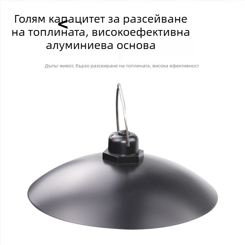 LED соларен полилей за двор, водоустойчив IP65, 15W, време на осветяване 6–12 ч, датчик светлина, модел A2