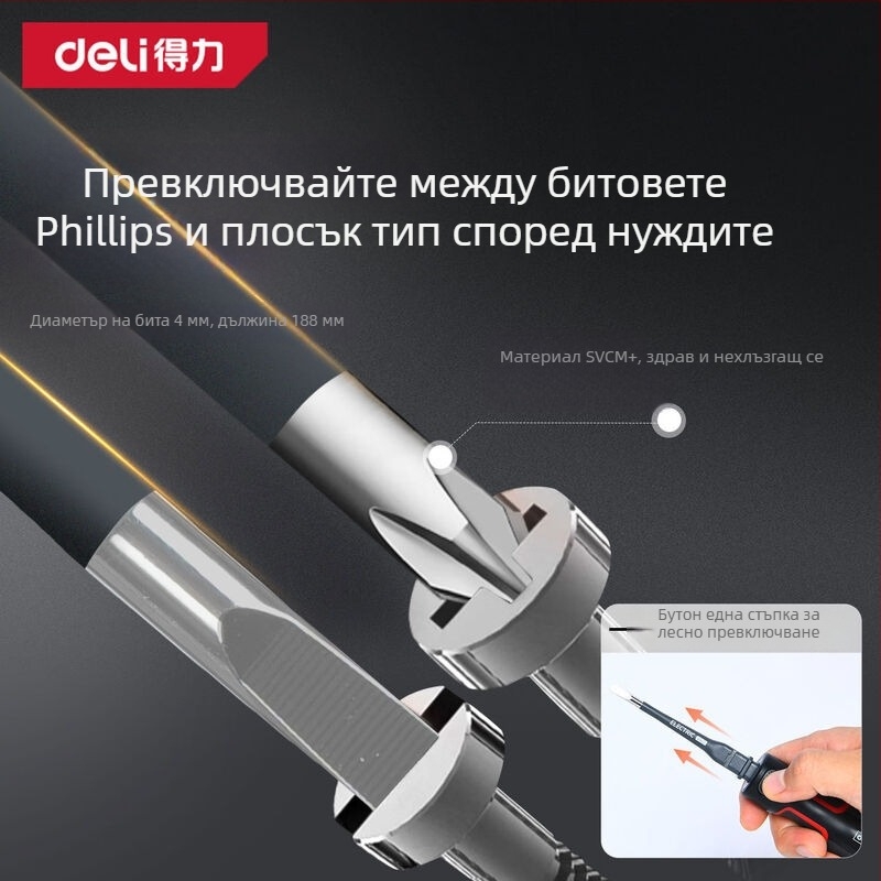 Deli тестер за напрежение – многофункционален, цифров дисплей, високопрецизен сензор, за домашна употреба