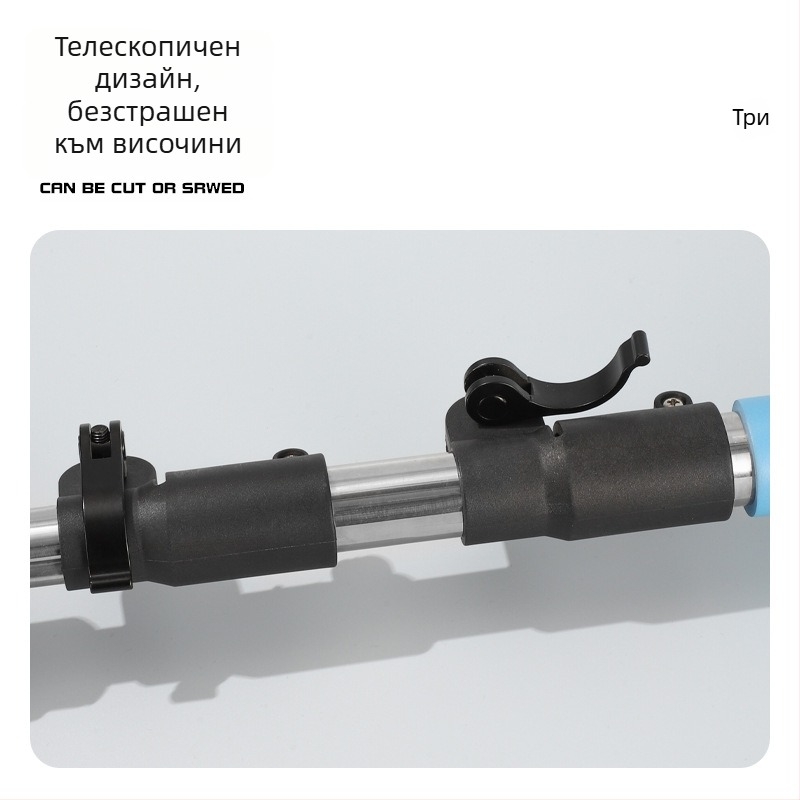 Kajis Електрически ножици за клони – телескопични за високи клони, акумулаторна литиева батерия, 21V; подходящи за клони; диапазон на напрежение: AC еднофазен и DC до 50V