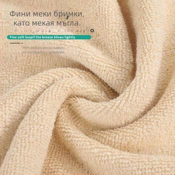 Козметична кърпа за лице, устойчива на избелване, 100% памук, удебелена, устойчива на високи температури, бърза абсорбция (0–5 сек)