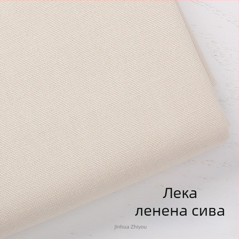 Комплект за бродерия върху плат - памук и лен, мотив пейзаж, кръстат бод, модерен стил