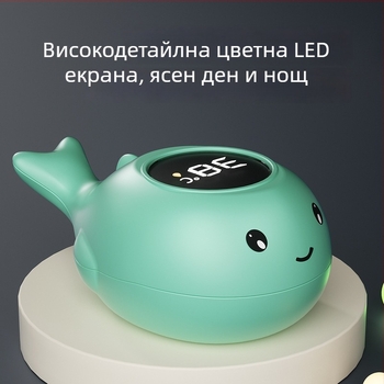 Термометр за вода за къпане на бебета с цифров дисплей, за новородени