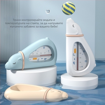 Термометър за вода за къпане на бебета с дисплей