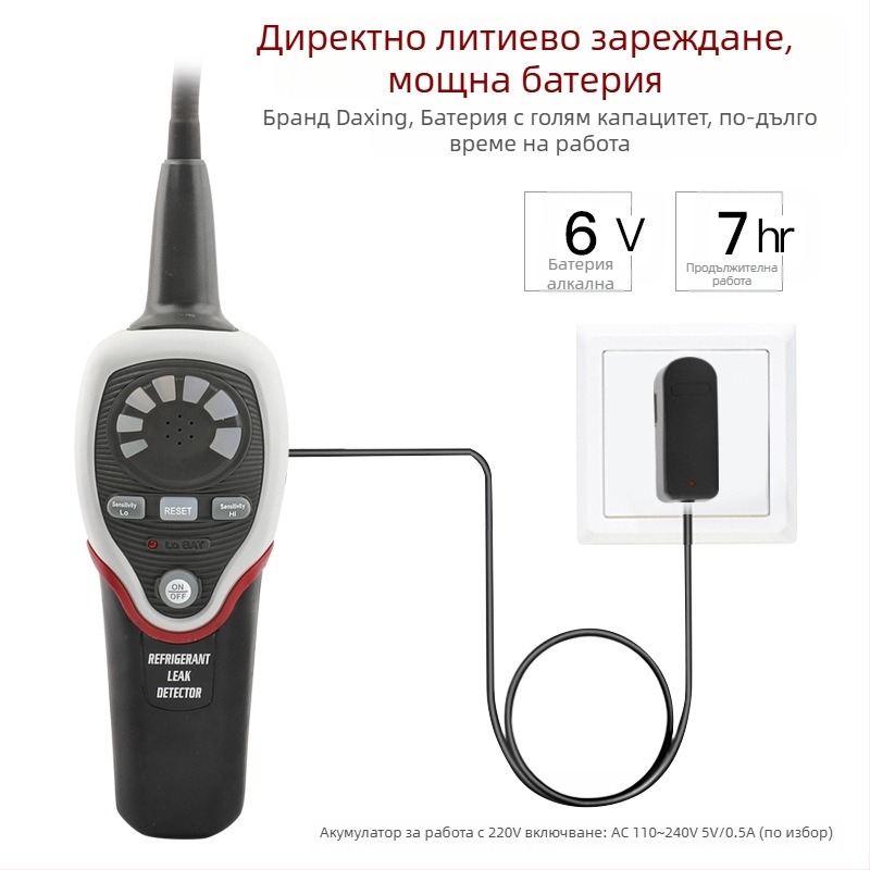 Детектор за течове на климатик, модел DSA200, марка The Great Sage