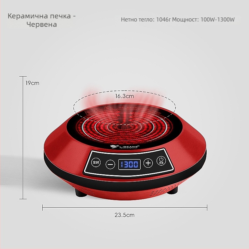 Кафеварка с дълъг нос за ръчно варене на кафе, неръждаема стомана, електрическо нагряване, марка l-ebans, възможност за печат на лого, пускане през 2024