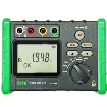 Измервател на земно съпротивление, цифров, защита от мълнии, измерване на съпротивлението на почвата