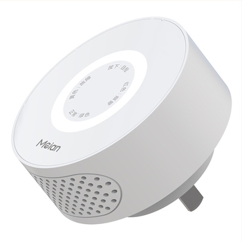 Газов детектор с Bluetooth GA01, Meian, 360° детекция, 2.4 GHz безжично, стенен монтаж, обхват 30 м², 90–240 V