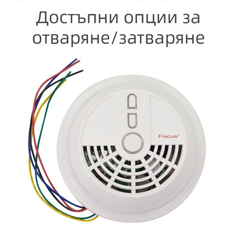 Газов алармен детектор MD2003, 12V, 360° детекция, безжичен, стенен монтаж