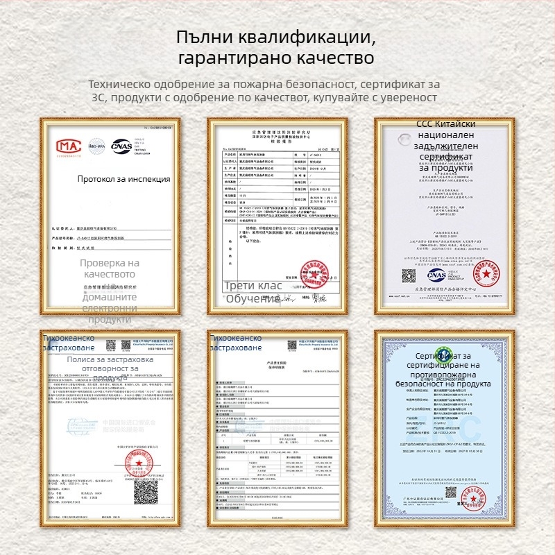 Газов сигнализатор за дома с детекция на CO и метан, фиксиран тип, обхват 20 м², точност 8%, 220V