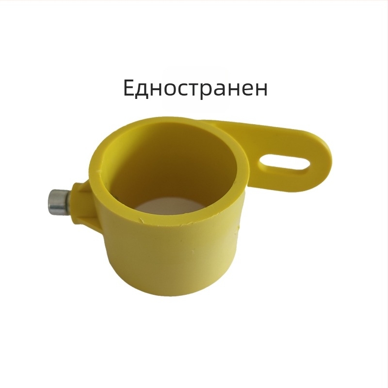 Morimao PPR ъглов тръбен фитинг за парапет на стълбище с пластмасова основа