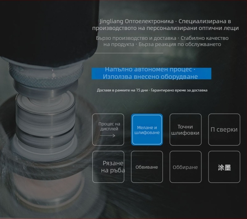 Менискус линза, оптично стъкло, персонализирана обработка, код на продукта: Meniscus lens, модел: Леща, диапазон на приложение: оптично поле