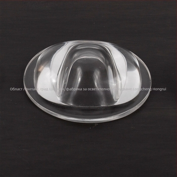 LED леща за улично осветление с висока мощност (Model 92), боросиликатна, пропускливост над 95%, ъгъл на лъча 60–130°