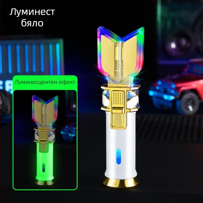 Метална бутанова запалка, многоразова, ветроустойчива, с печат на лого и персонализация