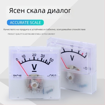 Високотемпературен измервател на напрежение и ток с указателен амперметър, модели 91L16/91C16