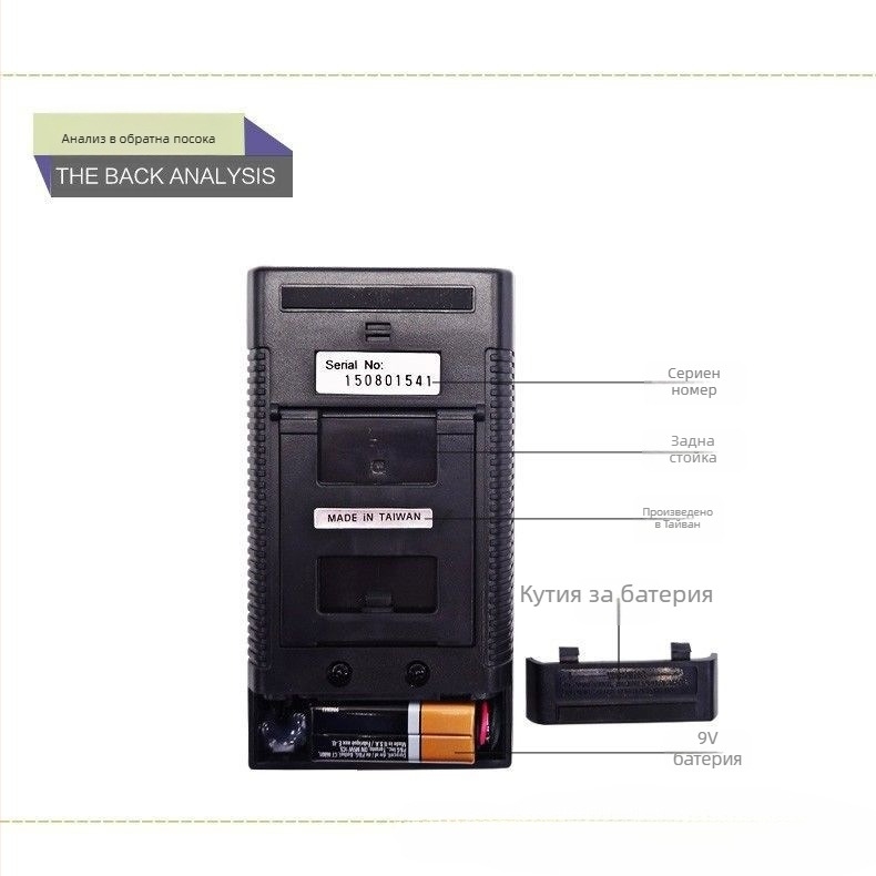 Дигитален измервател на осветеност - високоточен фотометр, SHENGRONG, Модел: Default item, Приложение: Mix