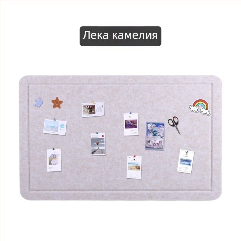 Скандинавски стил фелтово стенно табло за детска градина — Mengda, полиестер, модерно изкуство, гравиране