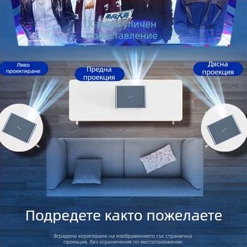 Домашен проектор, 58W, резолюция 720P (1280x720), яркост 5000, енергийна ефективност: първи клас