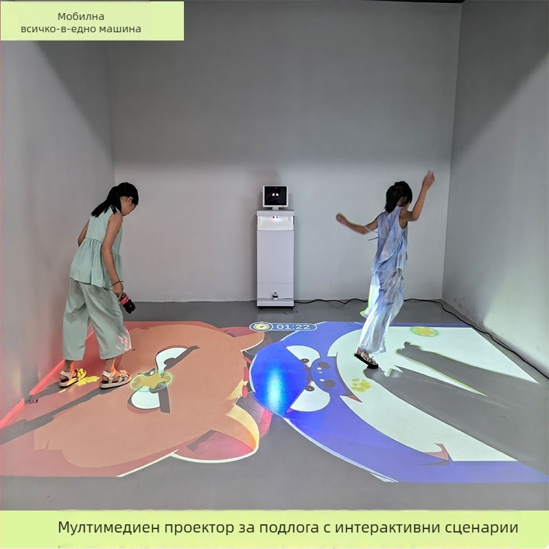 Преносим проектор 1080P, 200-инчова проекция, първокласна енергийна ефективност, 3C сертифициран